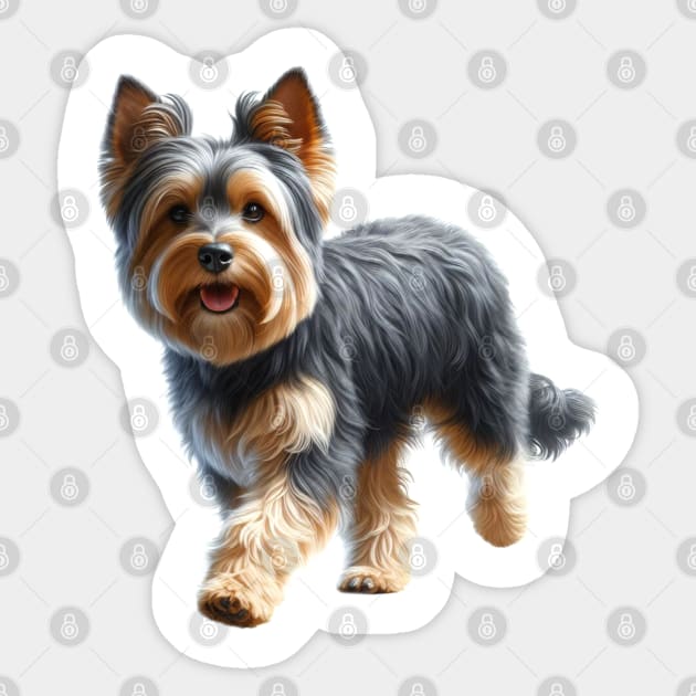 Australian Terrier Sticker by millersye